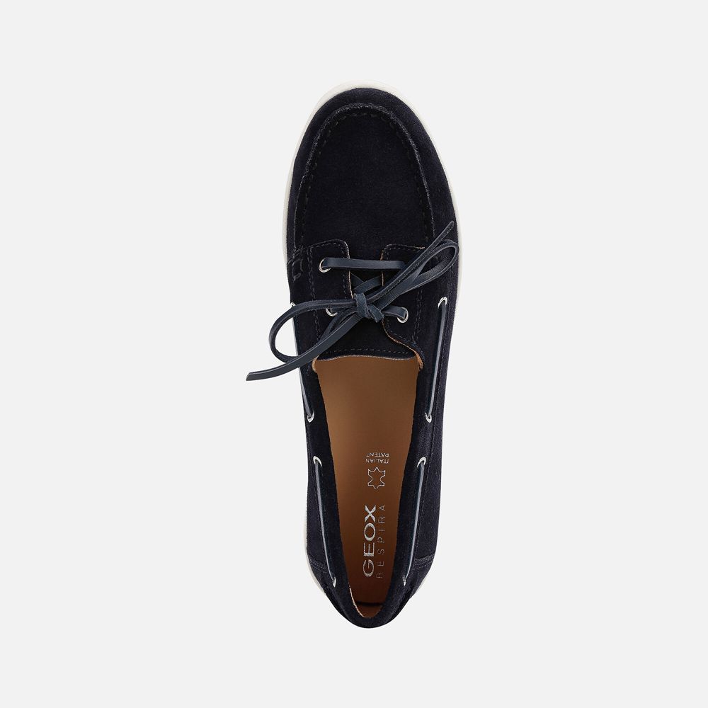 Geox Bayan Loafers Lacivert - Genova - NQA-142678
